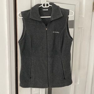 Gray Columbia womens vest size S, lightly worn
